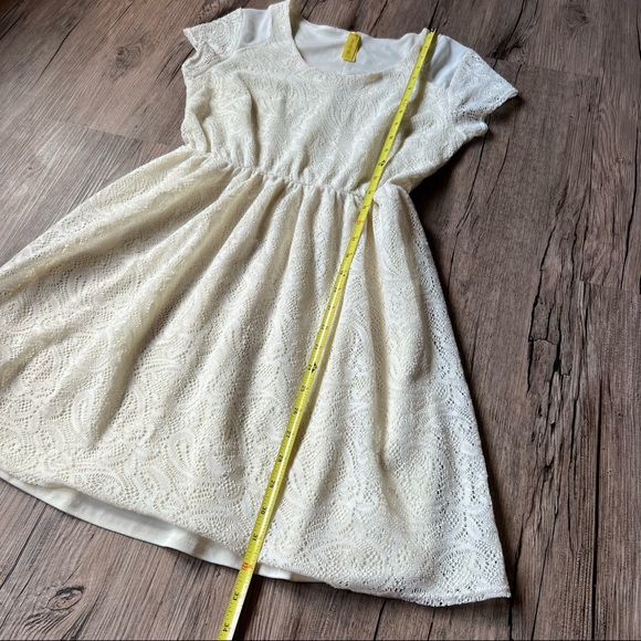 Bee Stitched x Francesca’s | Lace White Dress - Picture 11 of 14